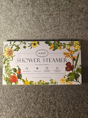 BLRIET Shower Steamers NEW Sealed 8 Pack Aromatherapy Tablets Spa Gift